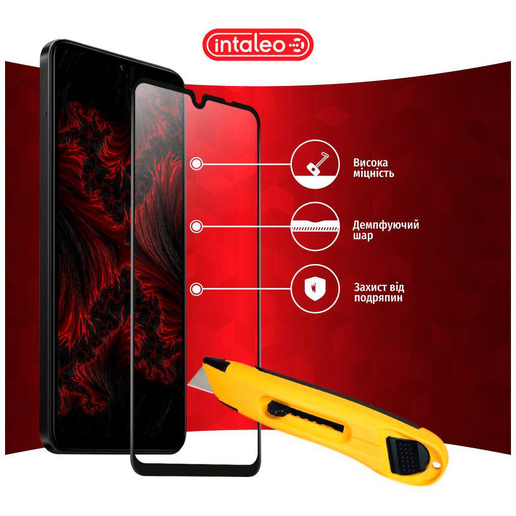Защитное стекло INTALEO Full Glue для Poco C75