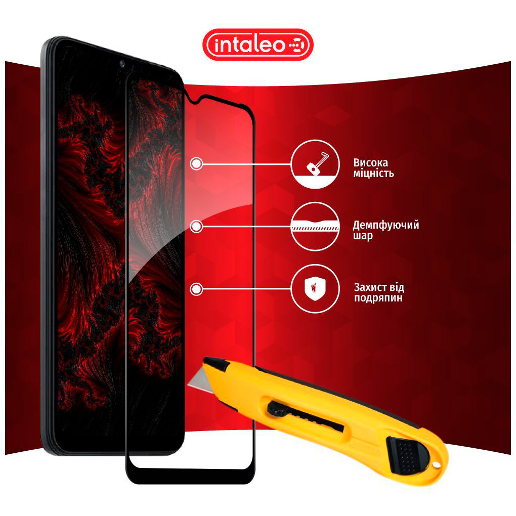 Защитное стекло INTALEO Full Glue для Redmi A2+