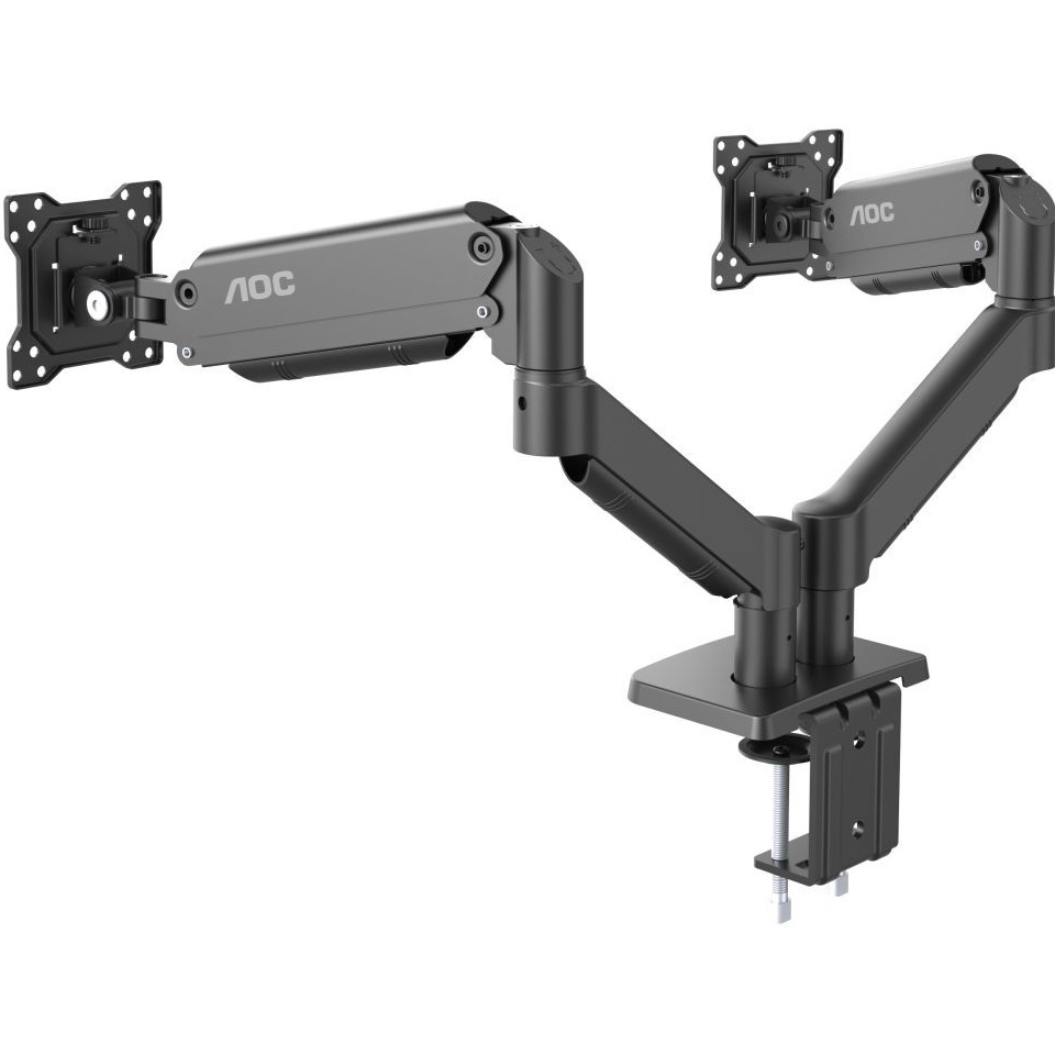 Крепление настольное для 2-х мониторов AOC AM120B 13"-32" Black