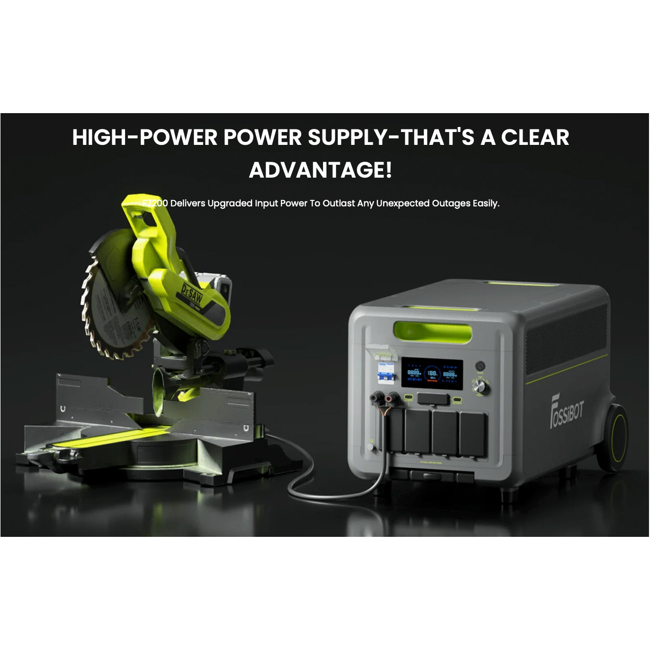 Зарядная станция FOSSIBOT F7200