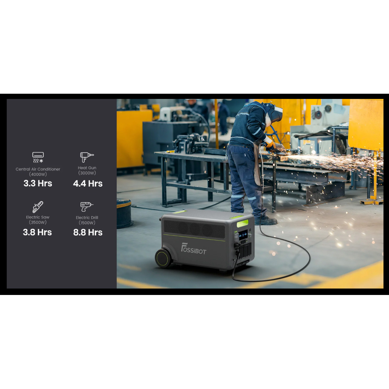 Зарядная станция FOSSIBOT F7200