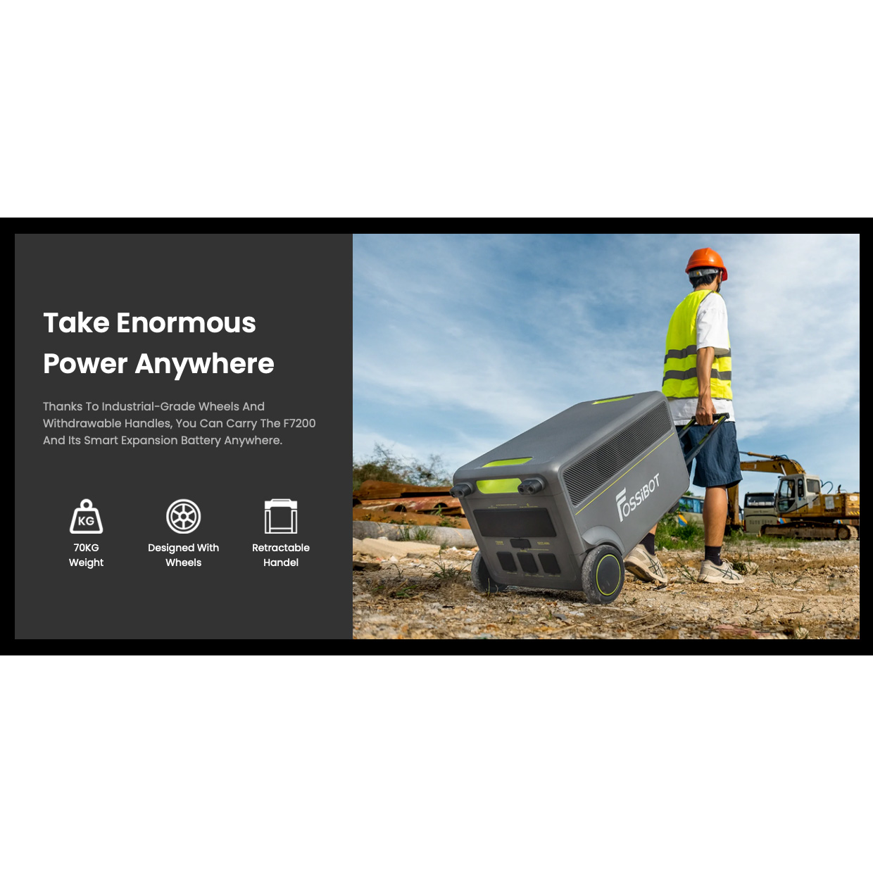 Зарядная станция FOSSIBOT F7200