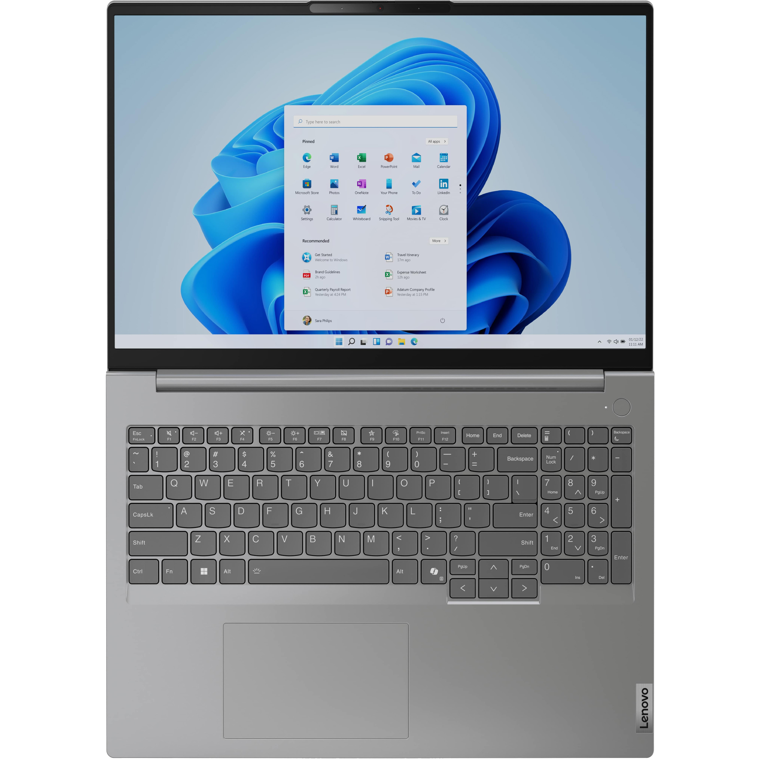 Ноутбук LENOVO ThinkBook 16 G7 ARP Arctic Gray (21MW001RRA)