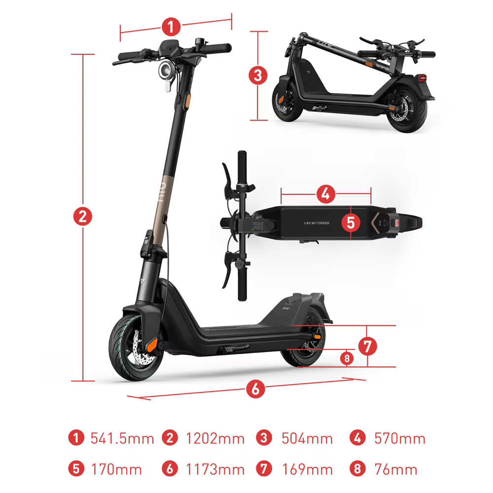 Електросамокат NIU KQi3 Pro Ultra Black