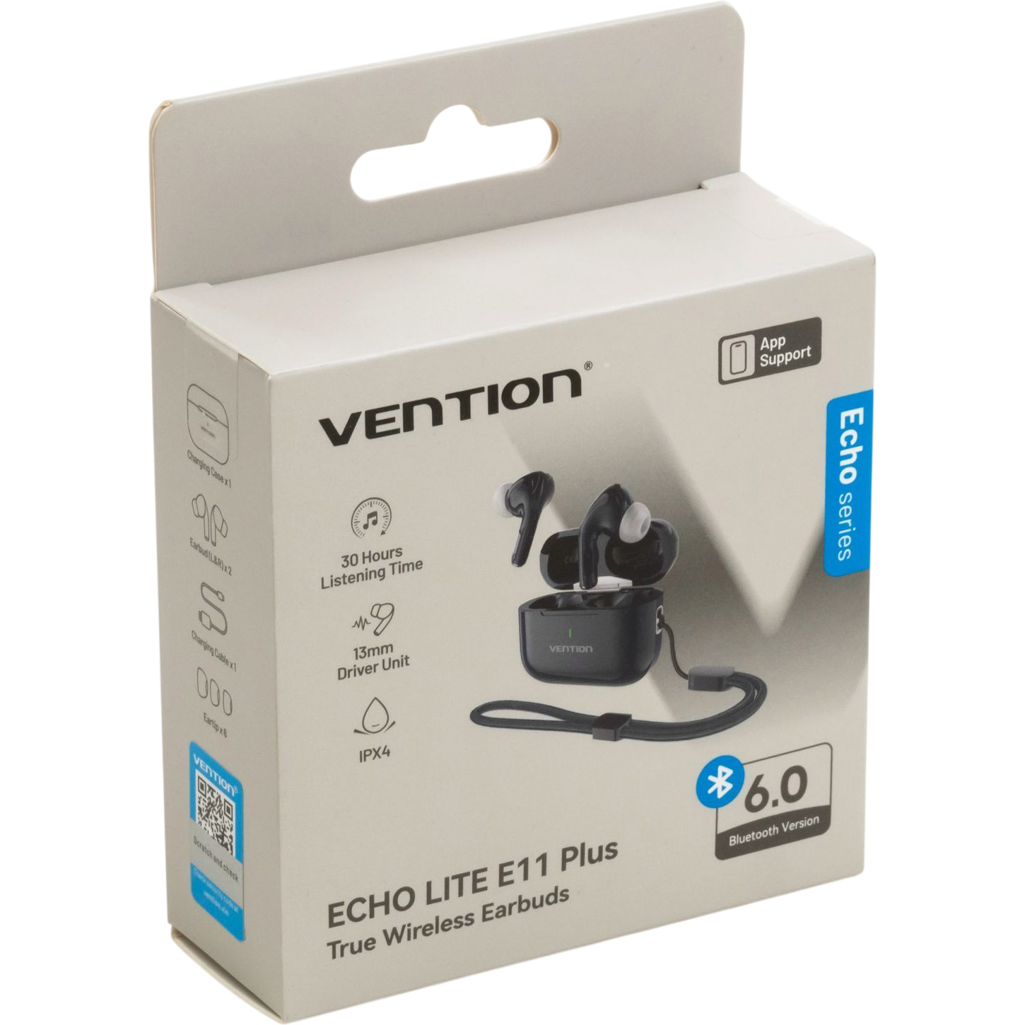 Наушники VENTION Echo Lite E11 Plus Black