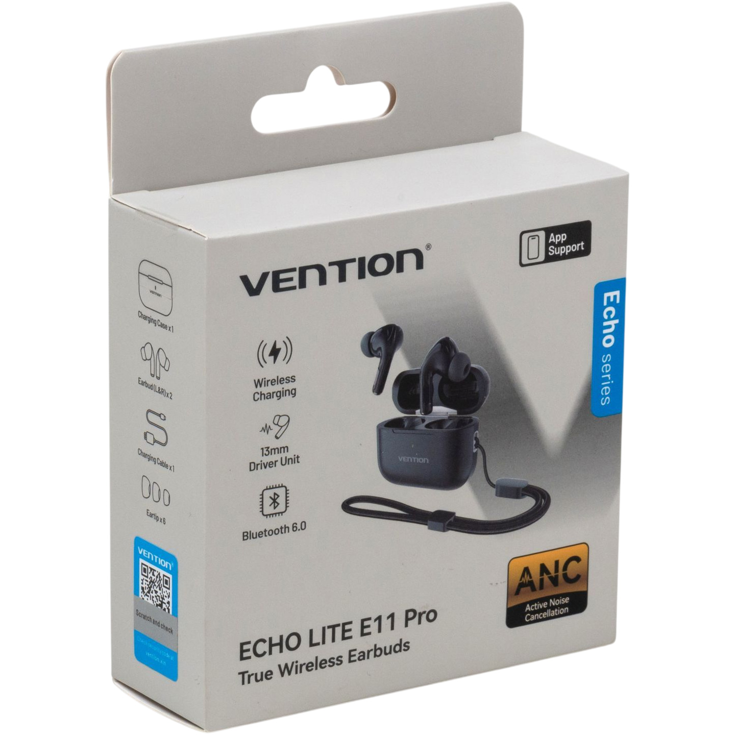 Наушники VENTION Echo Lite E11 Pro Black