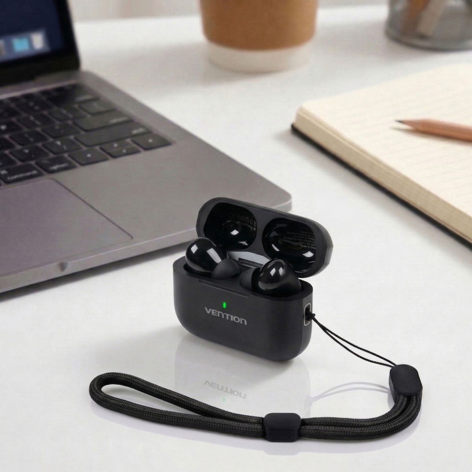 Наушники VENTION Echo Lite E11 Pro Black