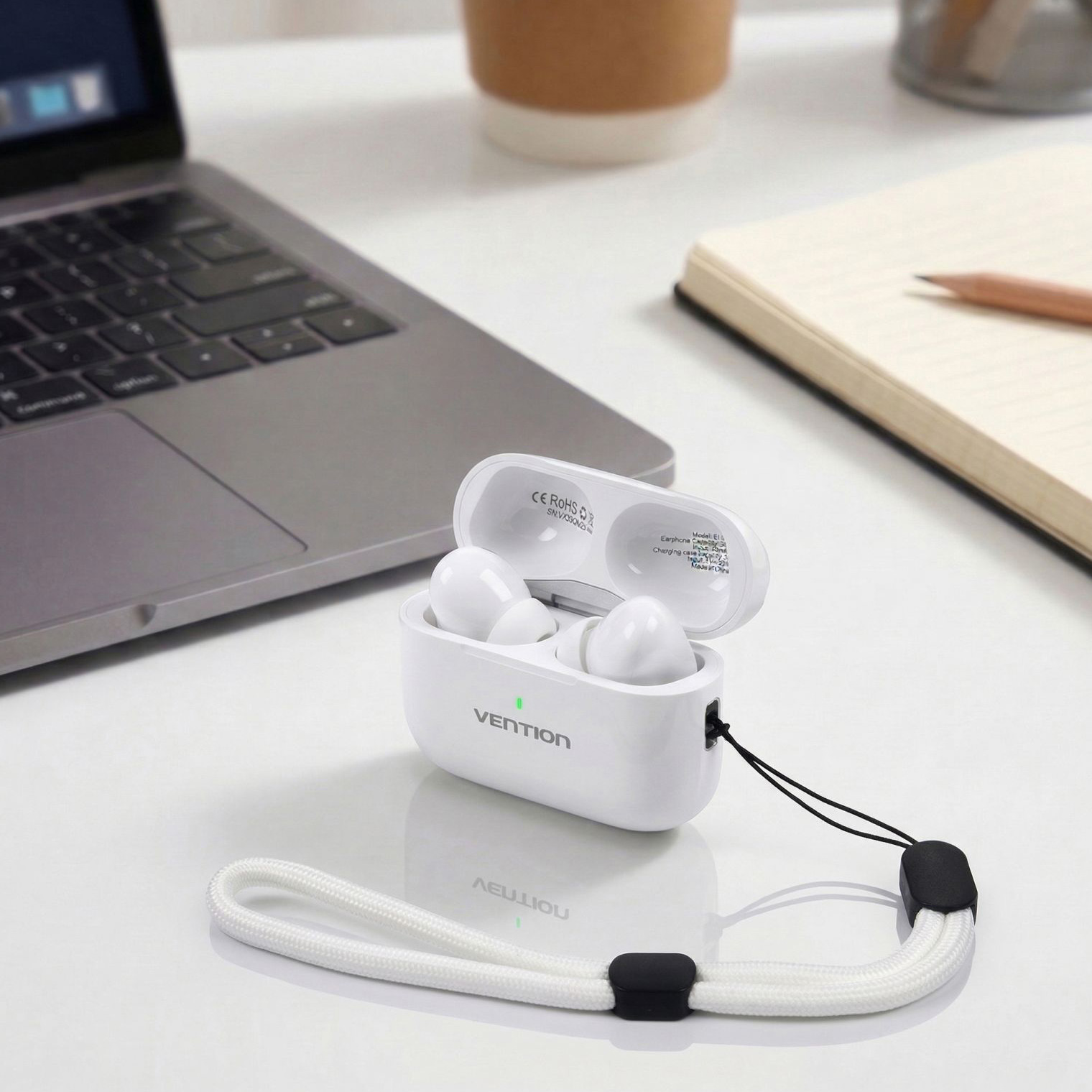Наушники VENTION Echo Lite E11 Pro White