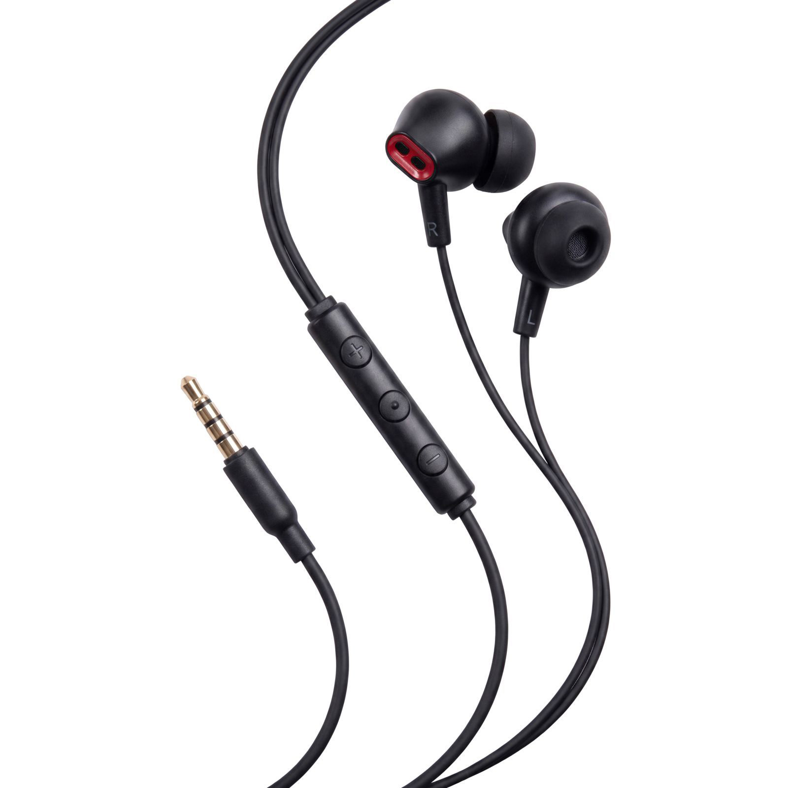 Наушники VENTION Echo Lite mini-jack 3.5 мм Black