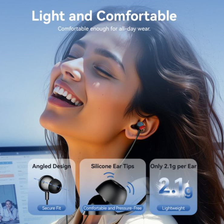 Наушники VENTION Echo Lite mini-jack 3.5 мм Black