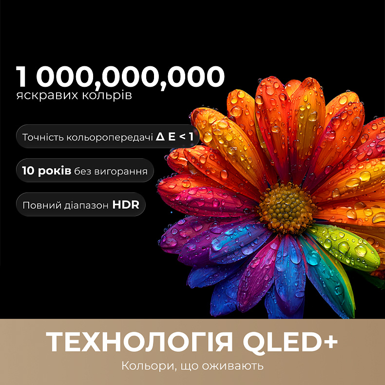 Телевизор DREAME 50" QLED 4K 50Q100