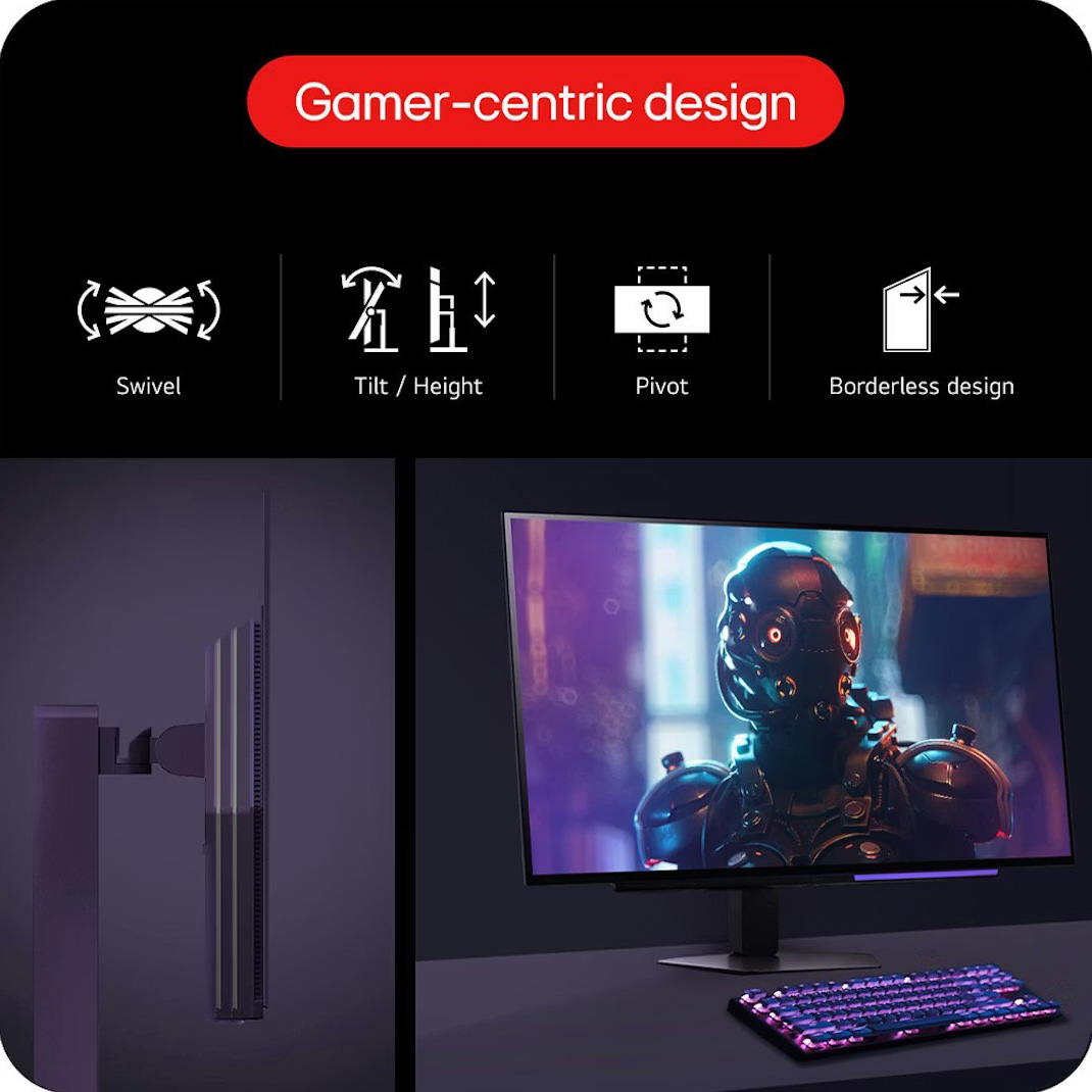 Монитор 26.5" LG UltraGear 27GX704A-B