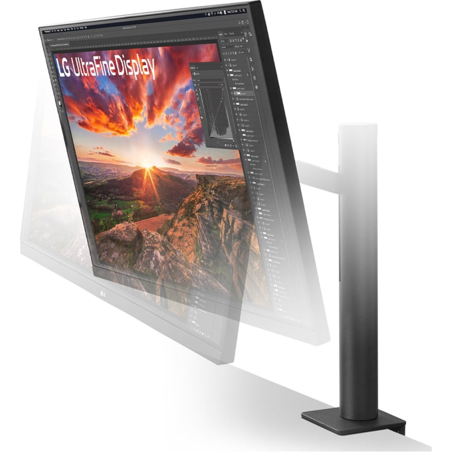 Монітор 31.5" LG UltraFine Ergo 32UN880K-B