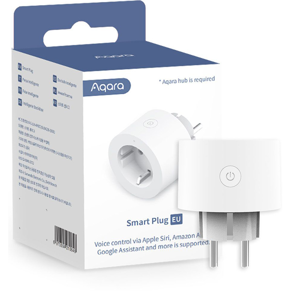 Розумна розетка AQARA Smart Plug H2 (SP-P05D)
