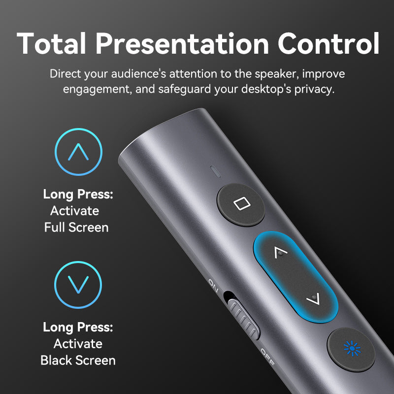 Презентер VENTION PowerPoint Clicker with Red Laser Pointer