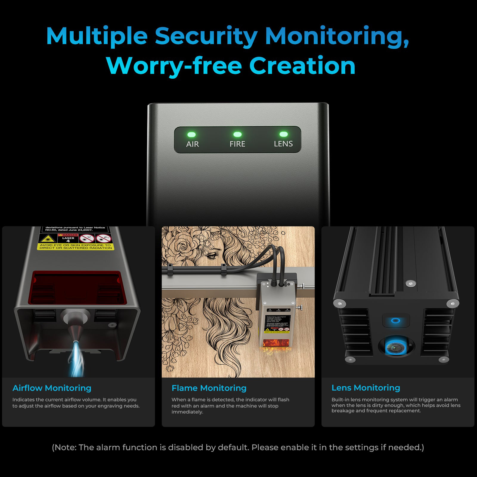 Лазерный гравер CREALITY Falcon2 Pro S 40W (1005010226)
