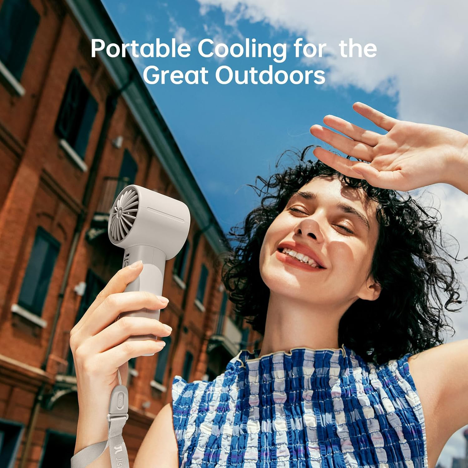 Портативний ручний вентилятор JISULIFE Handheld Fan Life10S Gray