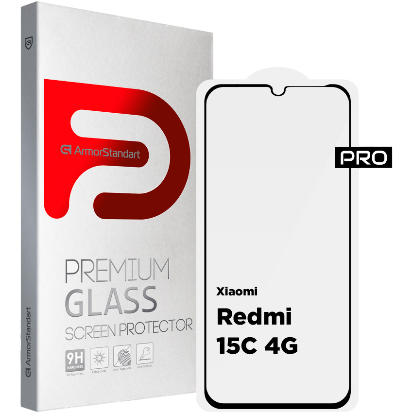 Защитное стекло ARMORSTANDART Pro для Redmi 15C