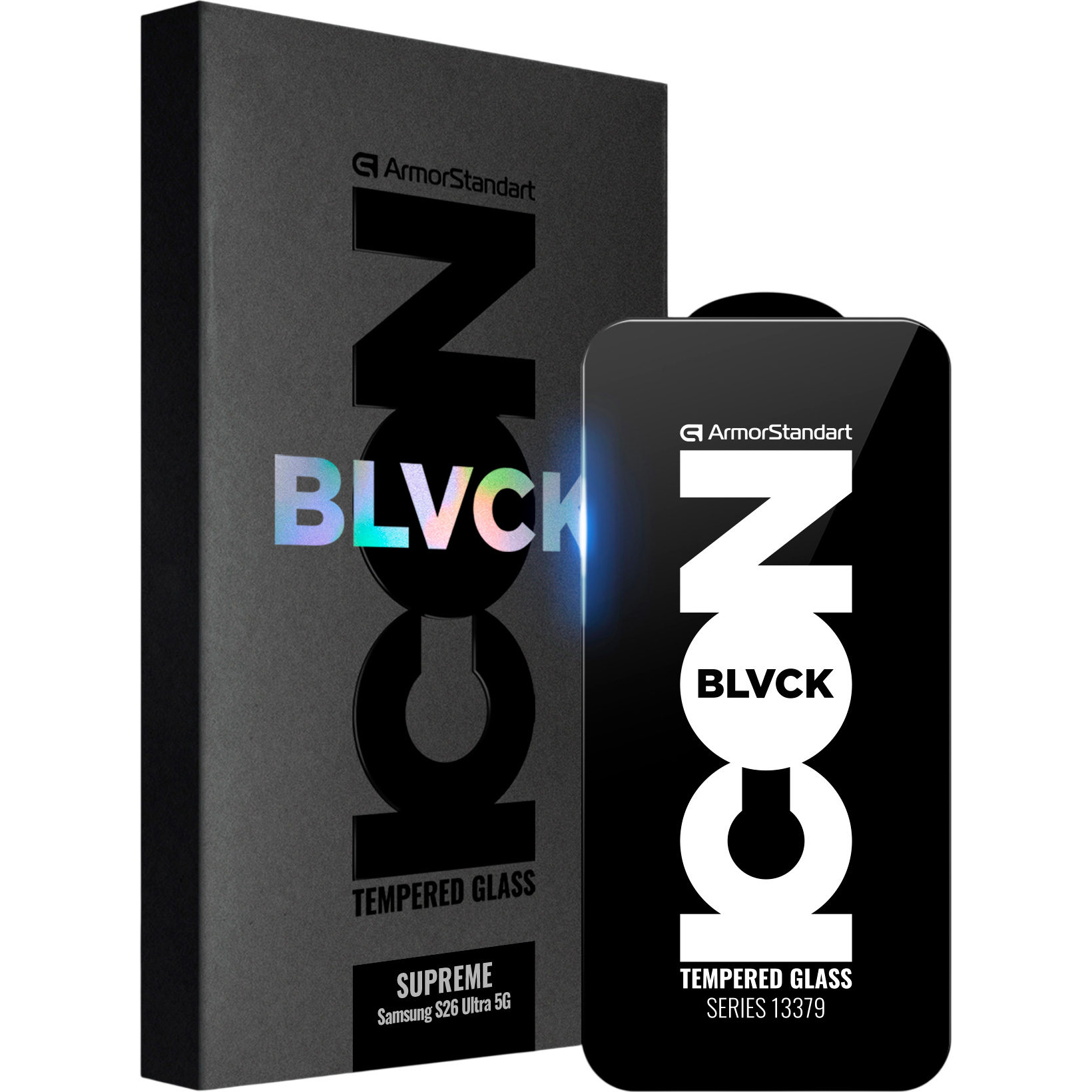 Защитное стекло ARMORSTANDART Supreme Black Icon для Galaxy S26 Ultra