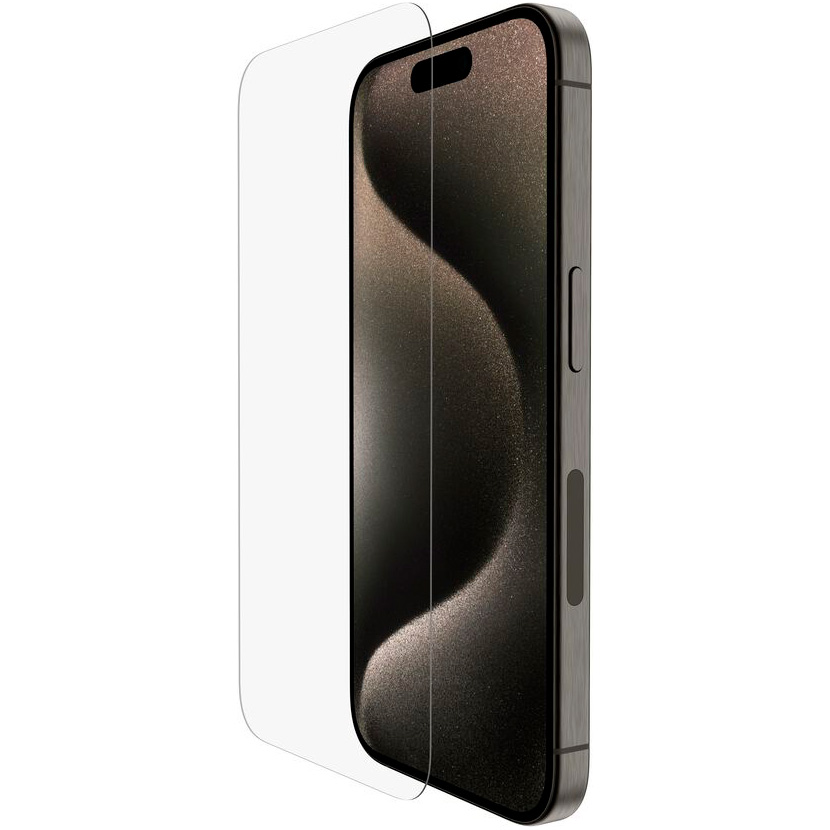 Защитное стекло BELKIN ScreenForce Tempered Glass Anti-Microbial для iPhone 15 Pro (OVA137ZZ)