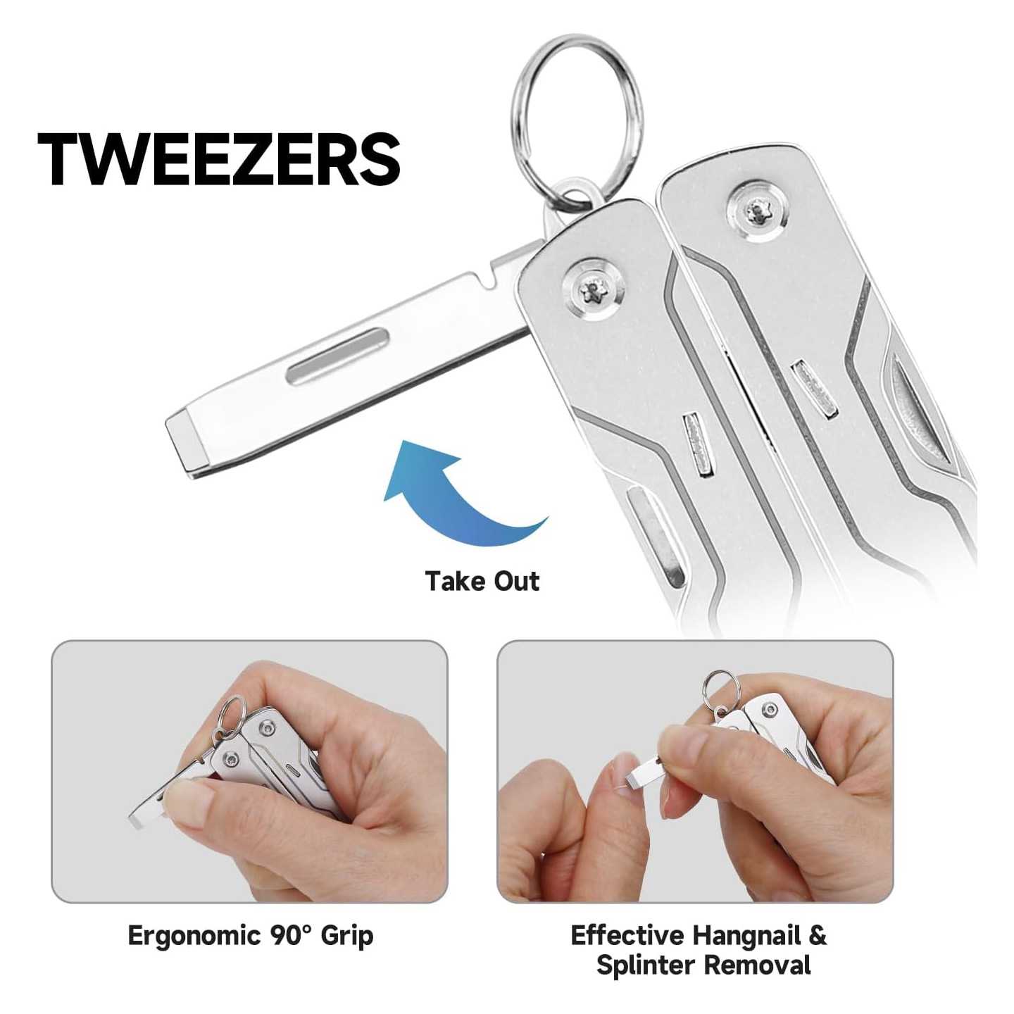 Мультитул NEXTOOL Micro Sailor Scissors S0 Silver (NE20417)