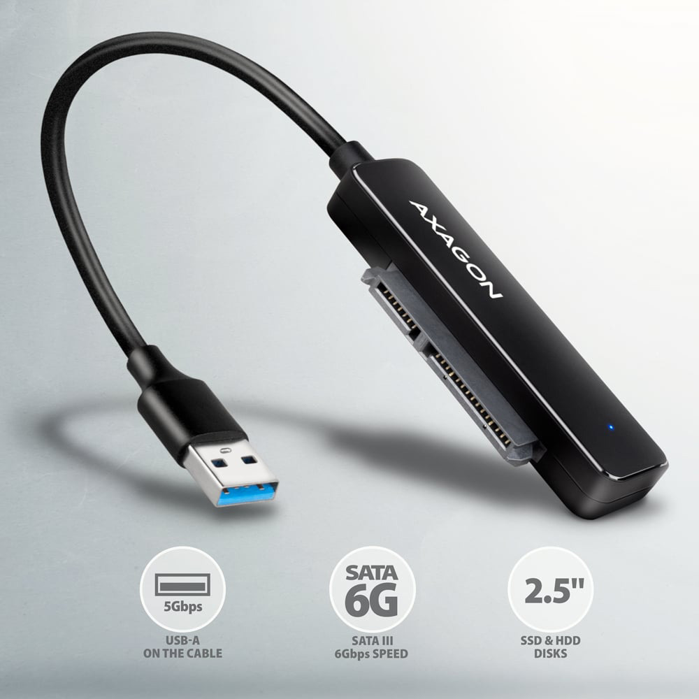 Адаптер AXAGON 2.5" SATA to USB3.2 (ADSA-FP2A)
