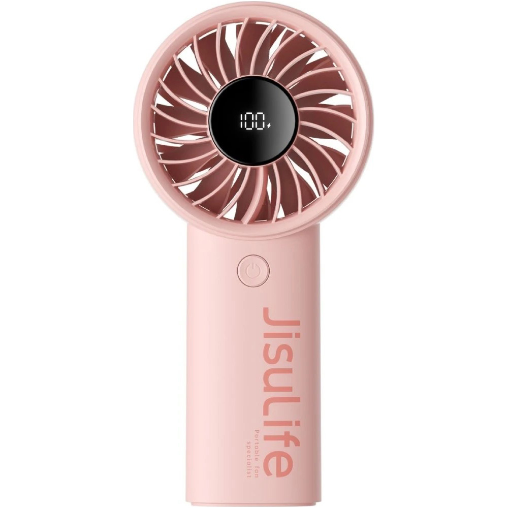 Портативний ручний вентилятор JISULIFE Handheld Fan Life4 Pink