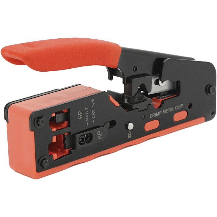 Інструмент для обтиску крученої пари VOLTRONIC HT-718