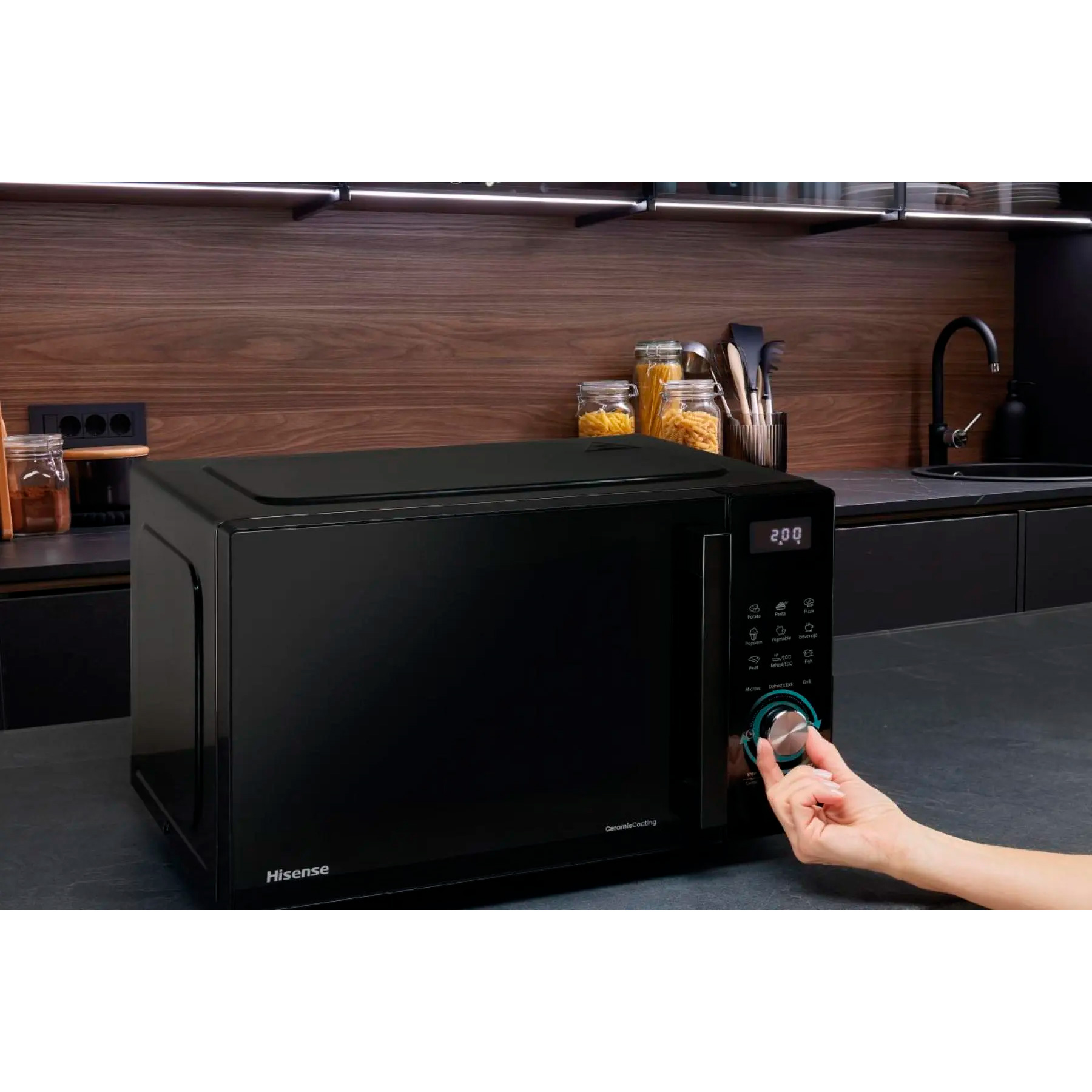 Микроволновая печь HISENSE H23MOBSD1HG