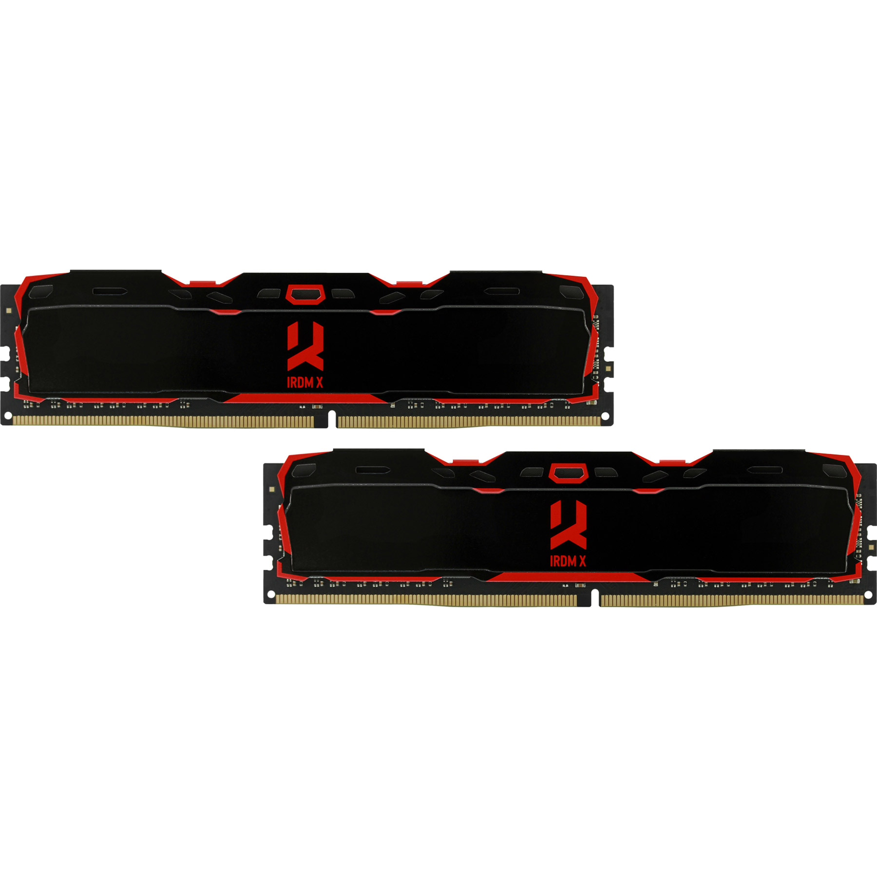 Модуль пам'яті GOODRAM IRDM X DDR4 3200MHz 16GB Kit 2x8GB Black (IRK-HX32D464L16SA/16GDC)