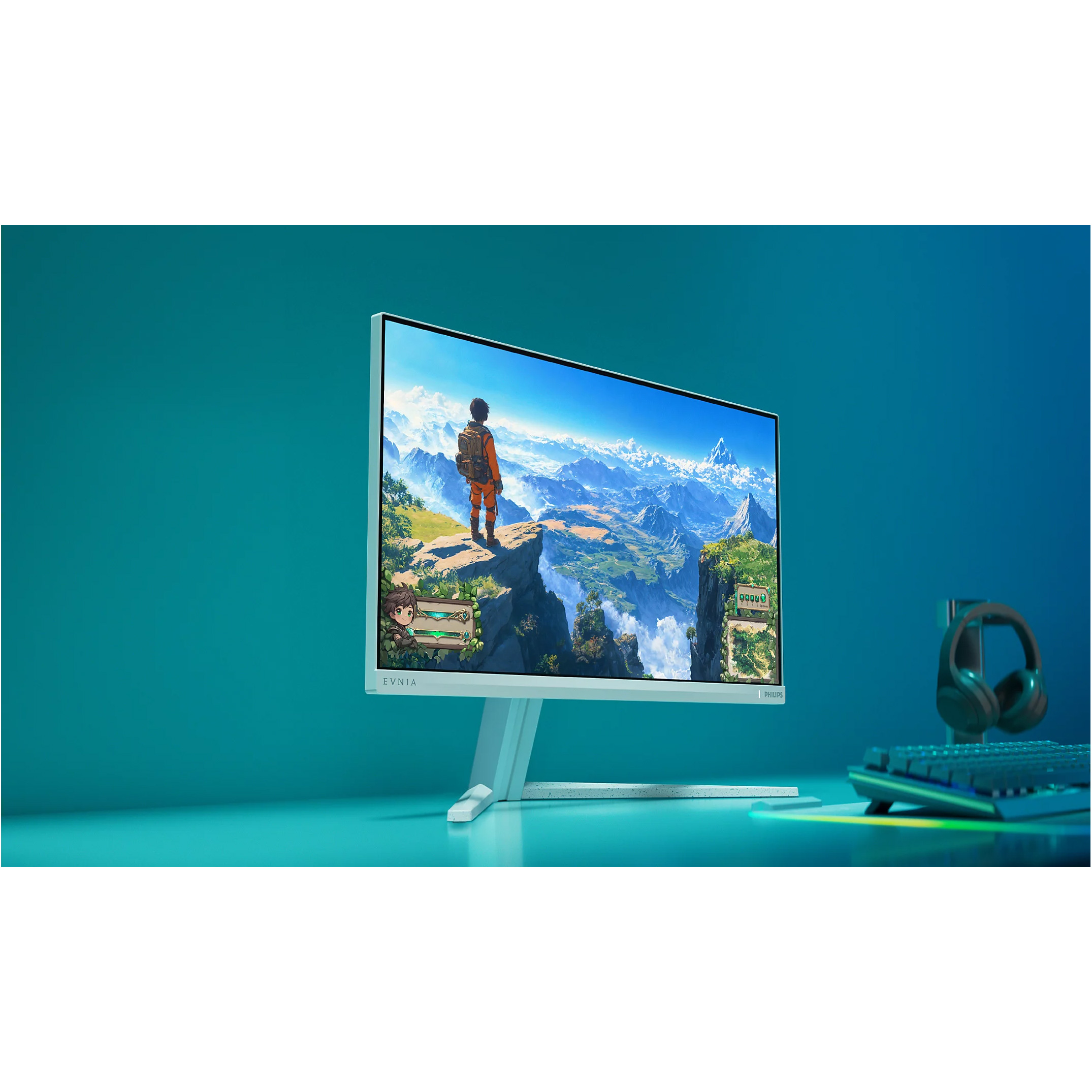 Монитор 23.8" PHILIPS 24M2N3201PL/00 White