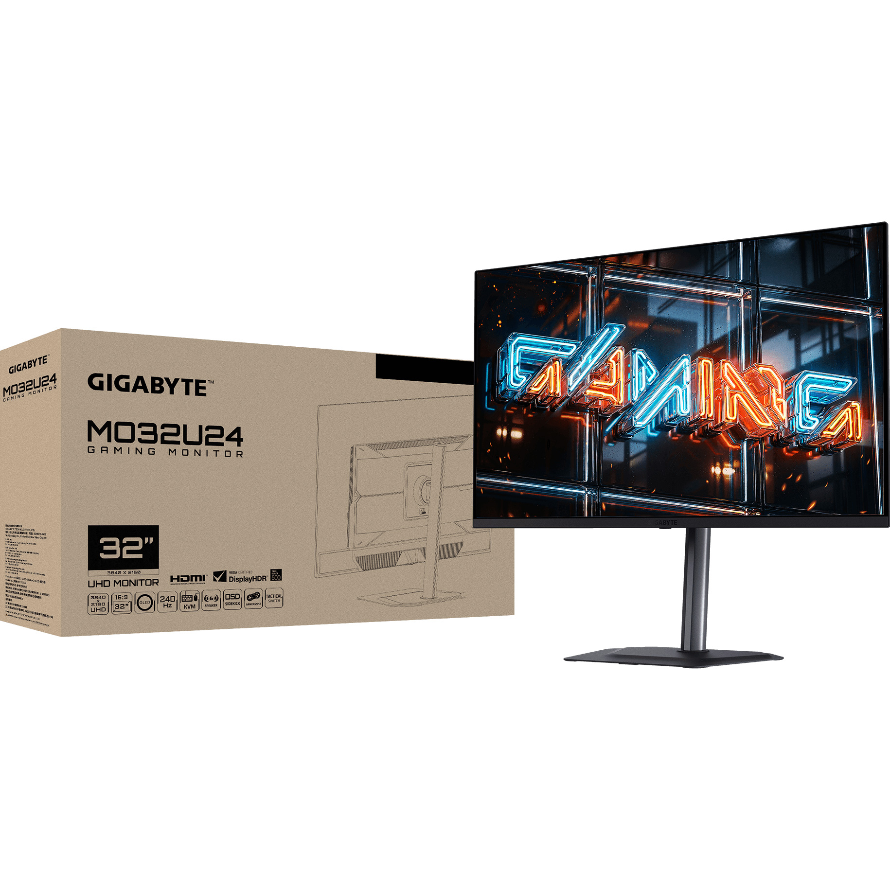 Монитор 31.5" GIGABYTE MO32U24