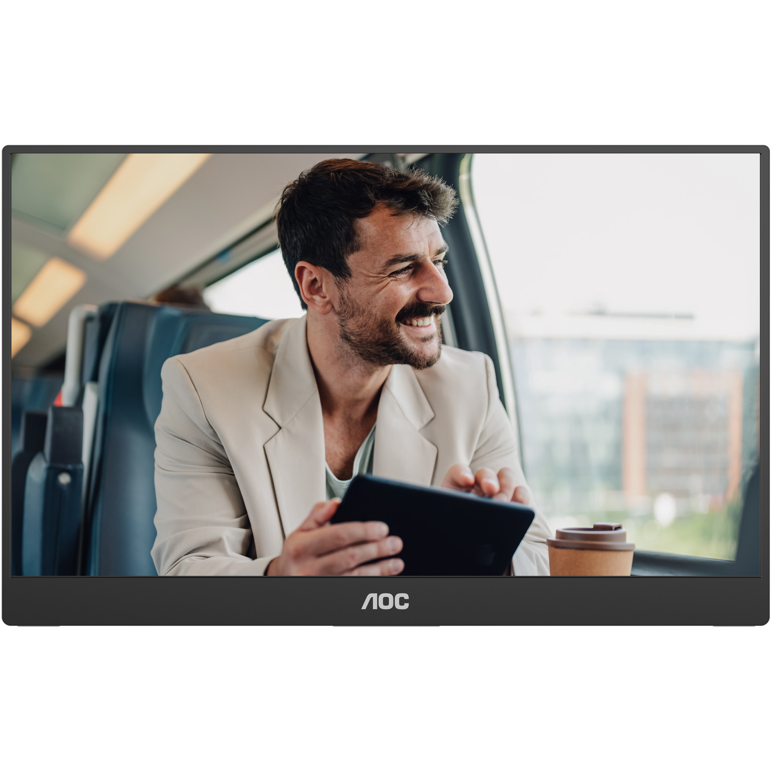 Портативный монитор 15.6" AOC 16T20E2