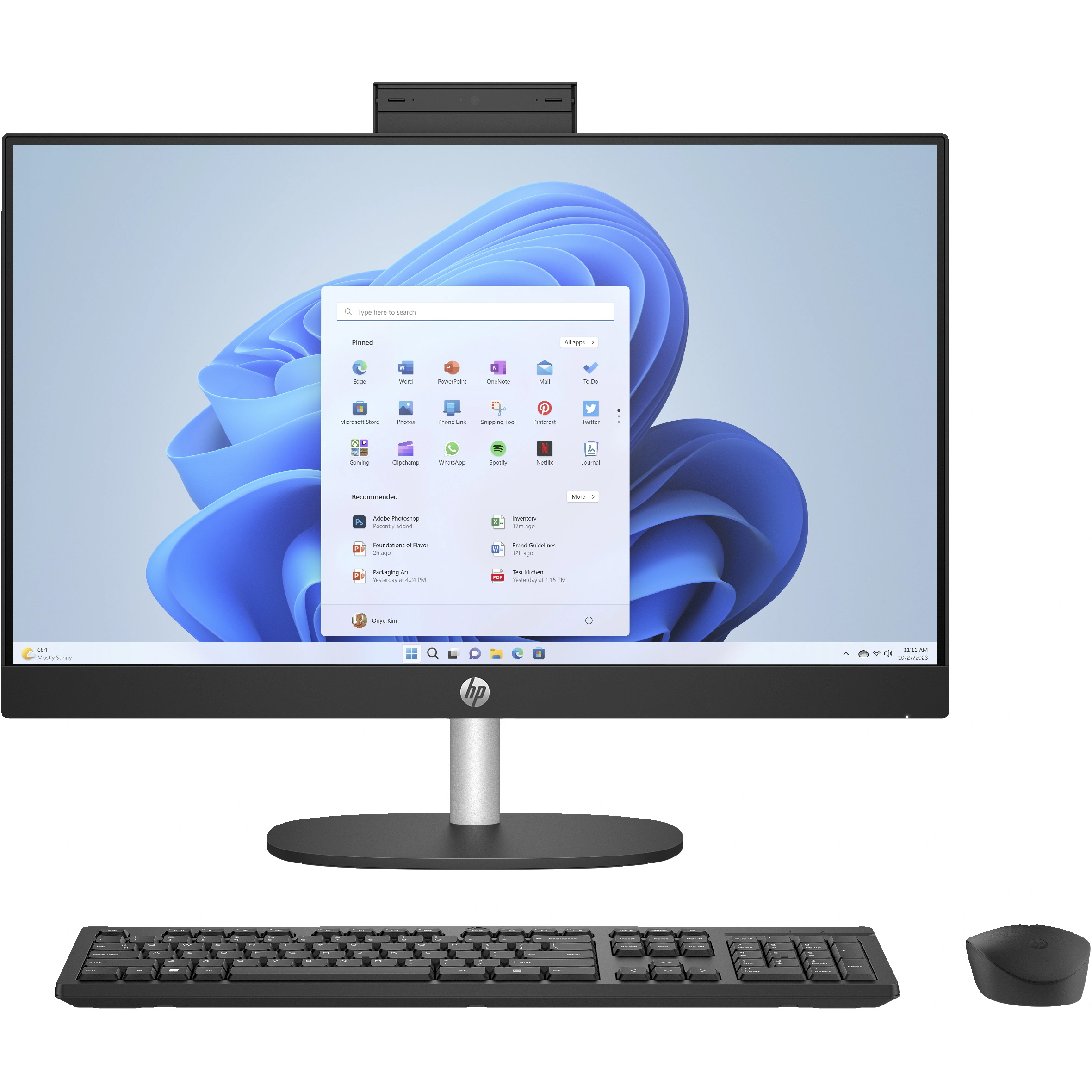 Моноблок HP 24-cr0012ua Jet Black (D3SB1EA)