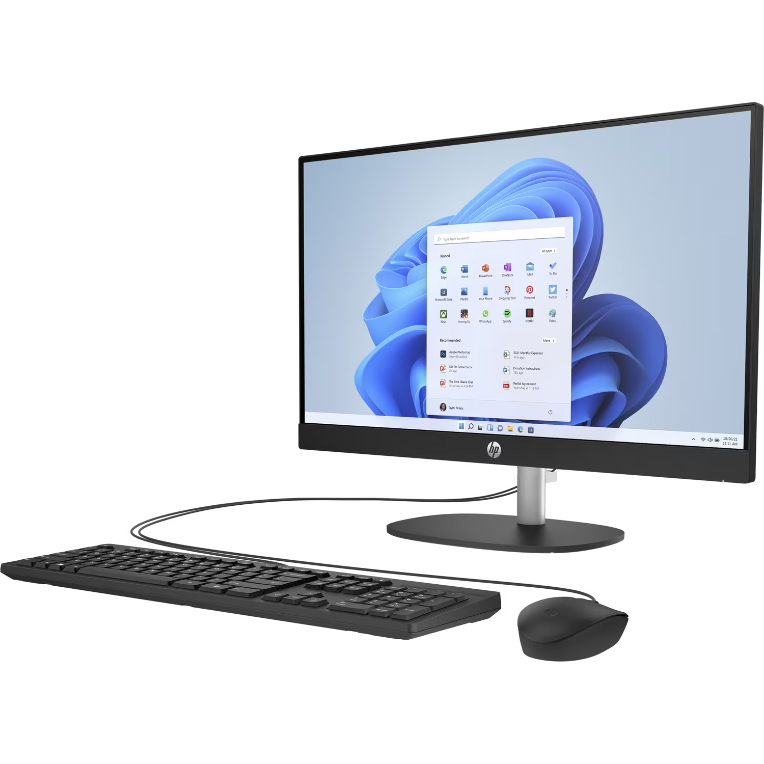 Моноблок HP 24-cr0012ua Jet Black (D3SB1EA)