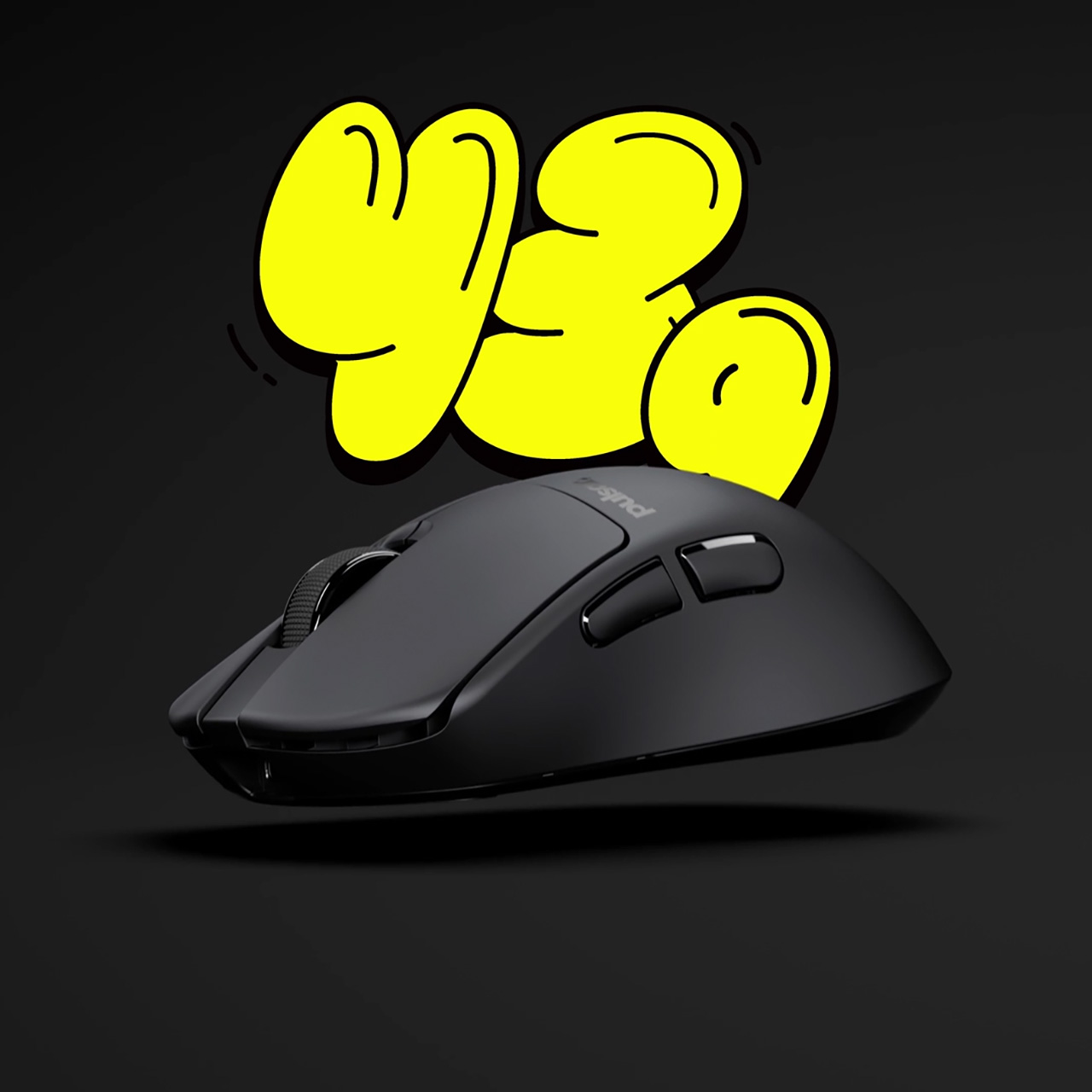 Миша ігрова PULSAR X3 CrazyLight Mini Jet Black