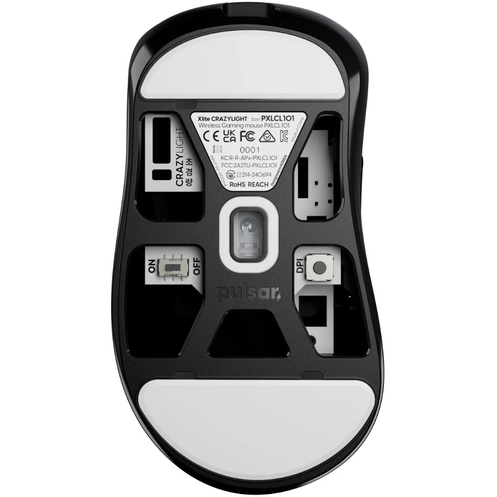 Миша ігрова PULSAR Xlite CrazyLight Medium Jet Black