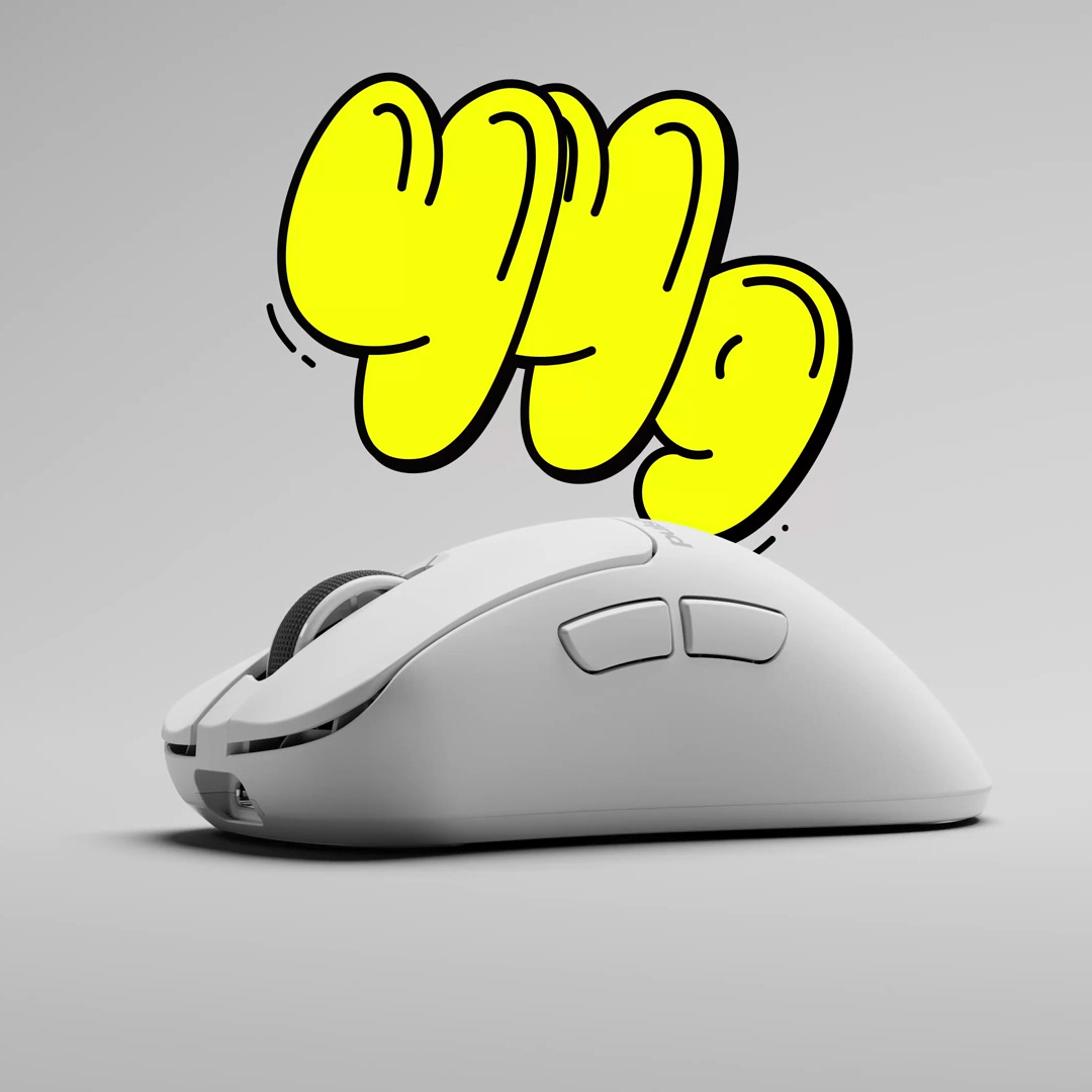 Миша ігрова PULSAR Xlite CrazyLight Medium Uyuni White