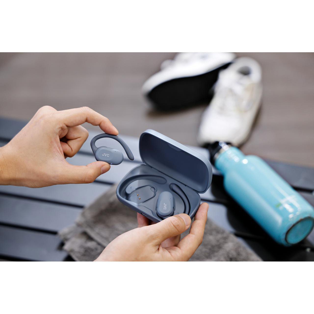 Наушники JVC HA-NP40T Blue