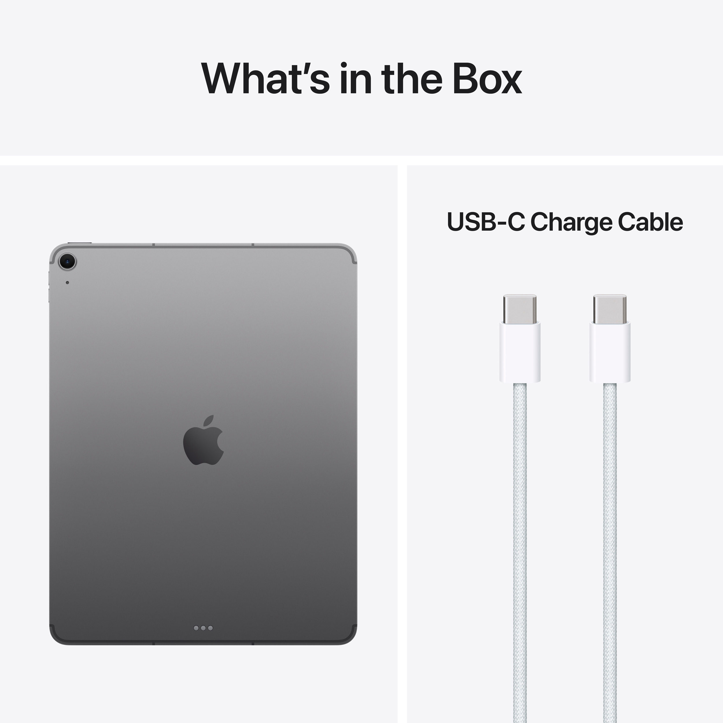 Планшет APPLE iPad Air M4 13" Wi-Fi 5G 256GB Space Gray (MH9H4TY/A)