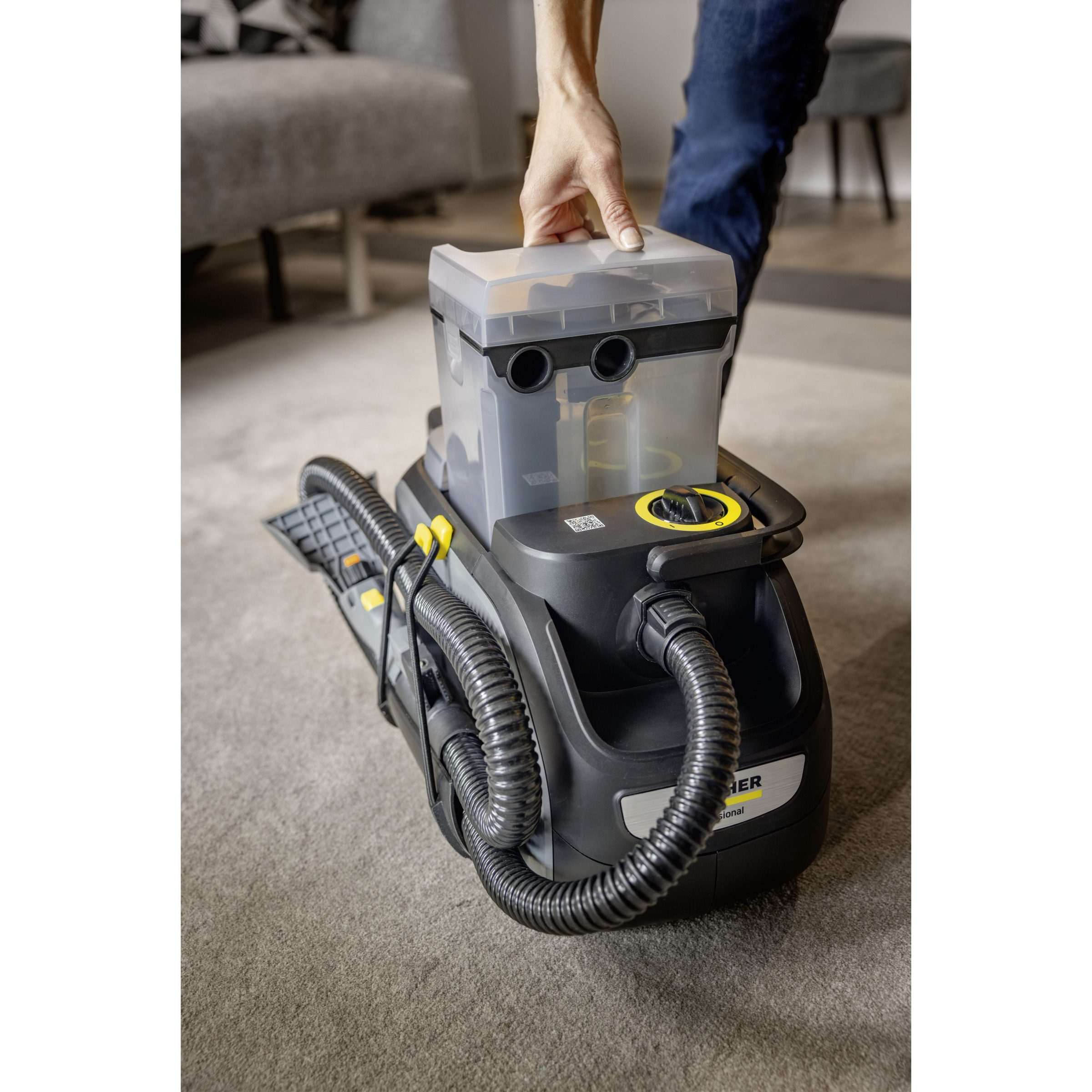 Пылесос профессиональный KARCHER Puzzi 2/1 Bp (1.101-750.0)