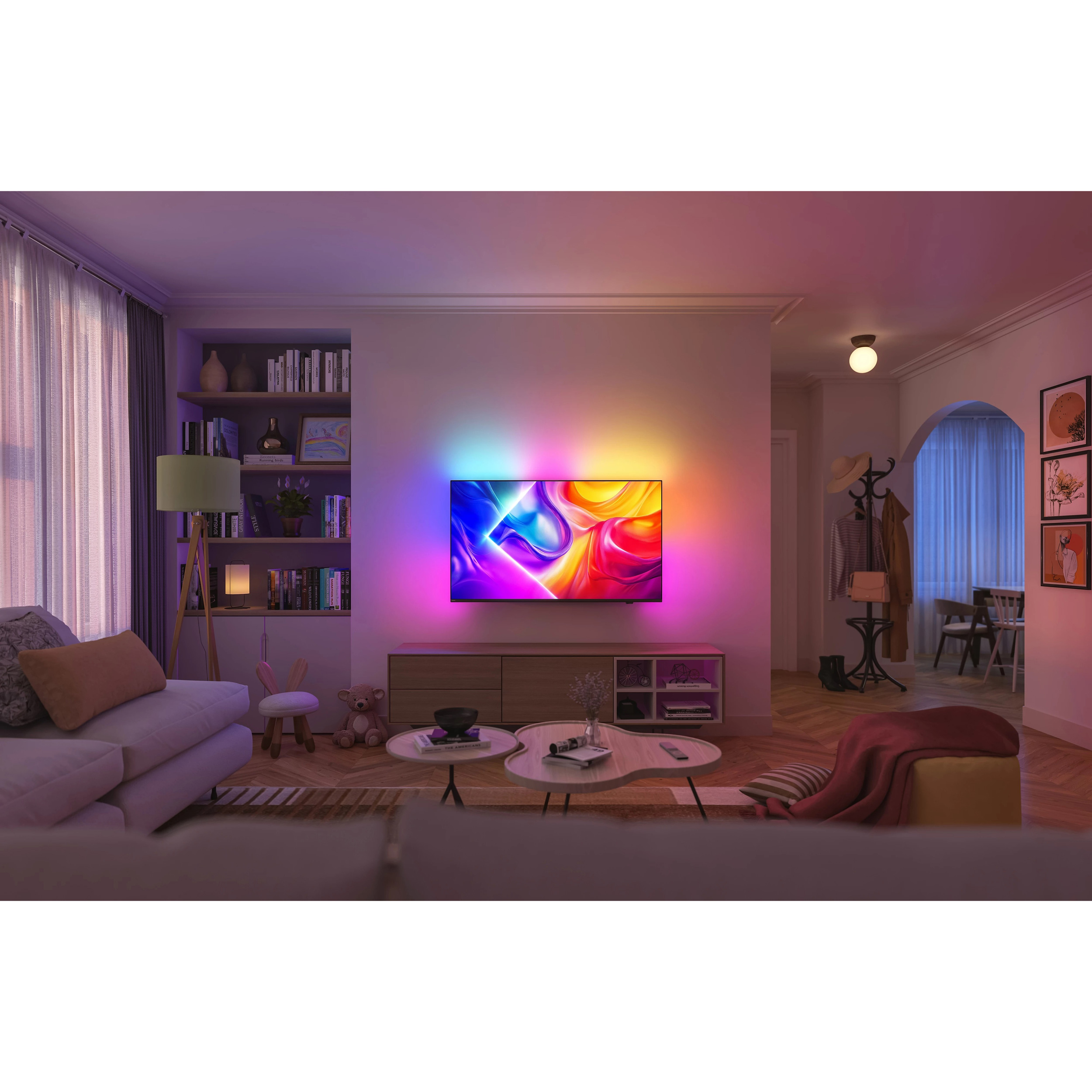 Телевизор PHILIPS 43" QLED 4K 43PUS9010/12