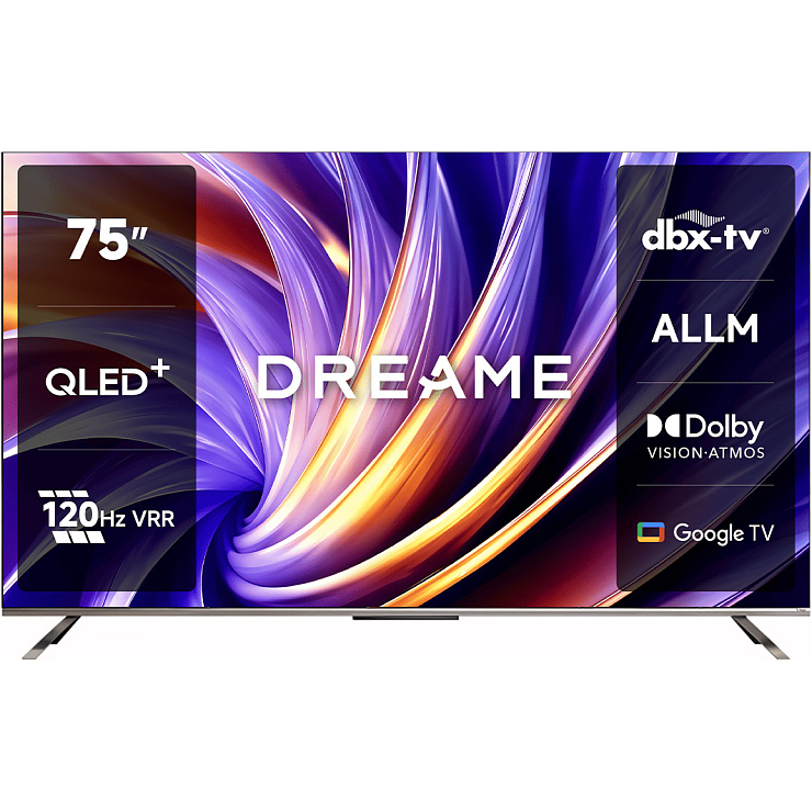 Телевізор DREAME 75" QLED 4K 75Q100