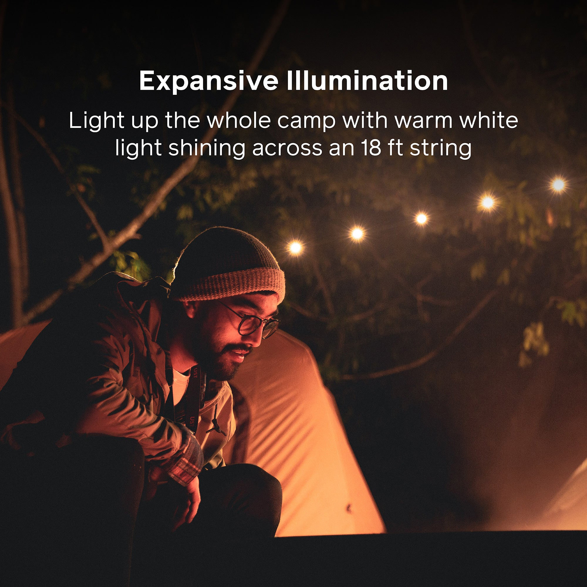 Фонарь-гирлянда BIOLITE Solar String Lights 18' Warm White (SSA0101)