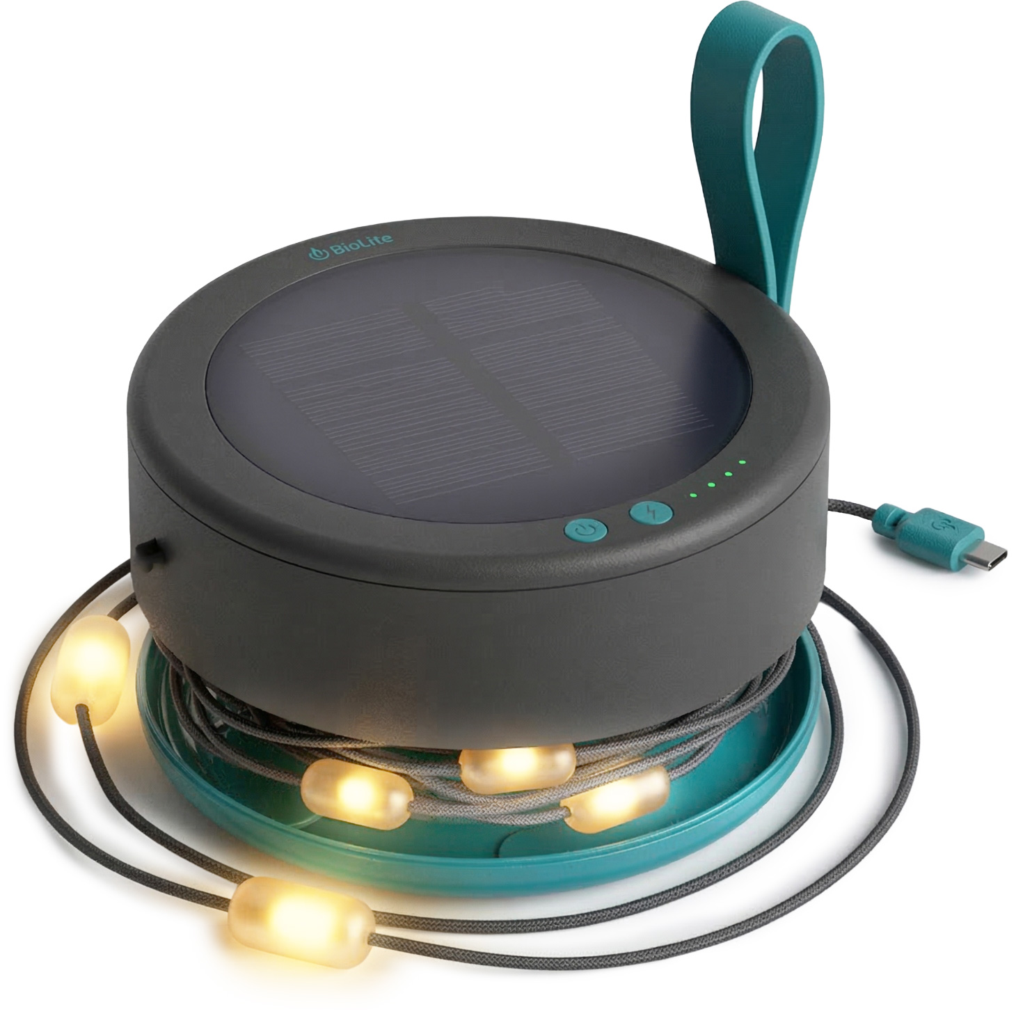 Фонарь-гирлянда BIOLITE Solar String Lights 44' White (SSB0101)