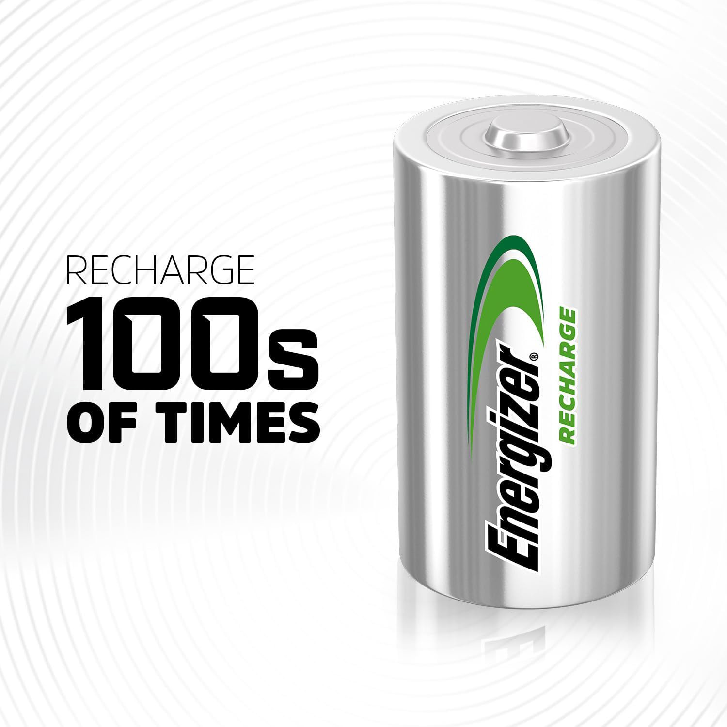 Аккумулятор ENERGIZER Power Plus D 2500mAh 2шт/уп (E300322002)