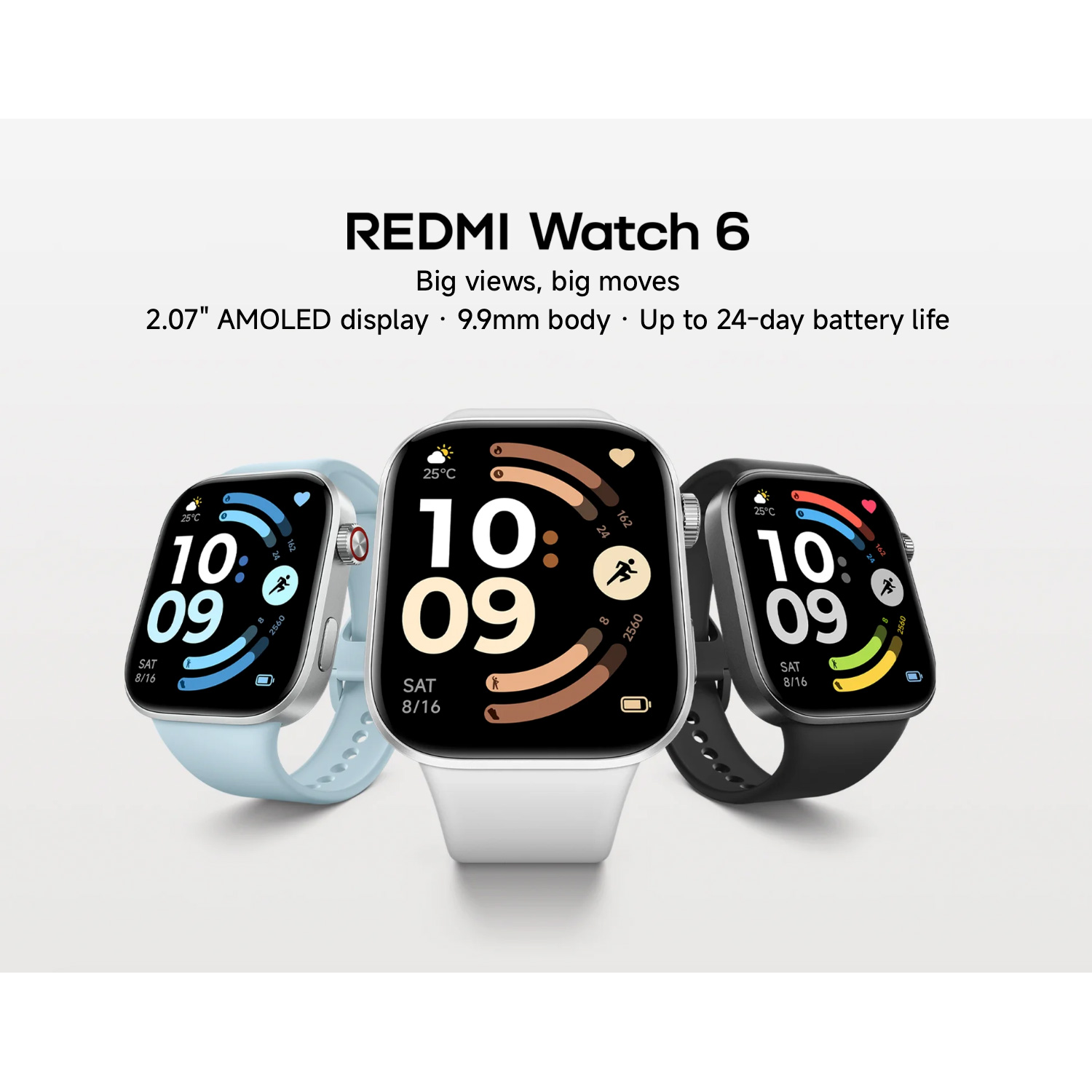 Смарт-годинник REDMI Watch 6 Glacier Blue (BHR08CWGL)