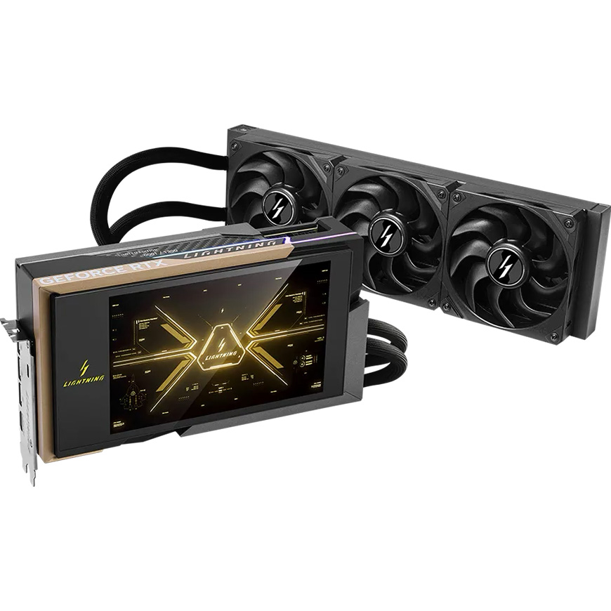 Видеокарта MSI GeForce RTX 5090 32G Lightning Z