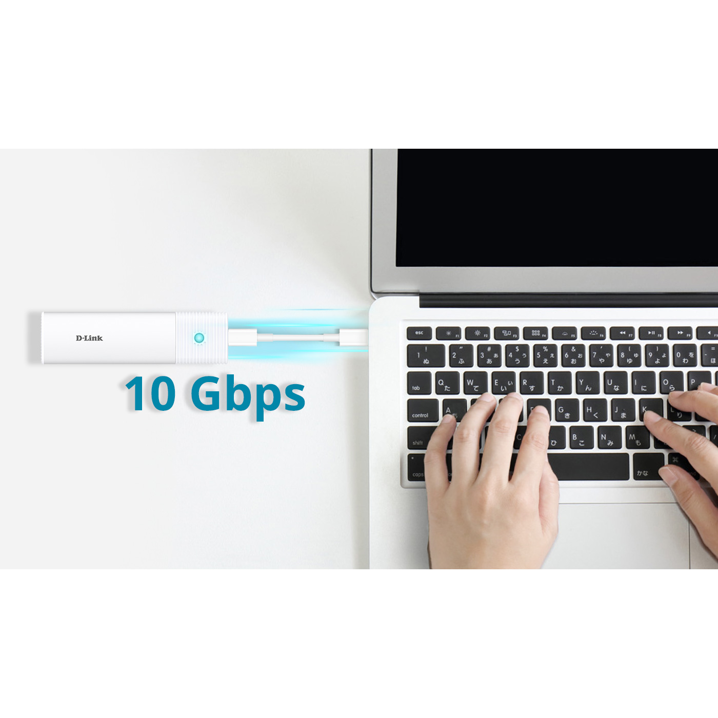 Карман внешний D-LINK NVMe PCIe M.2 to USB3.2 (DSP-111)