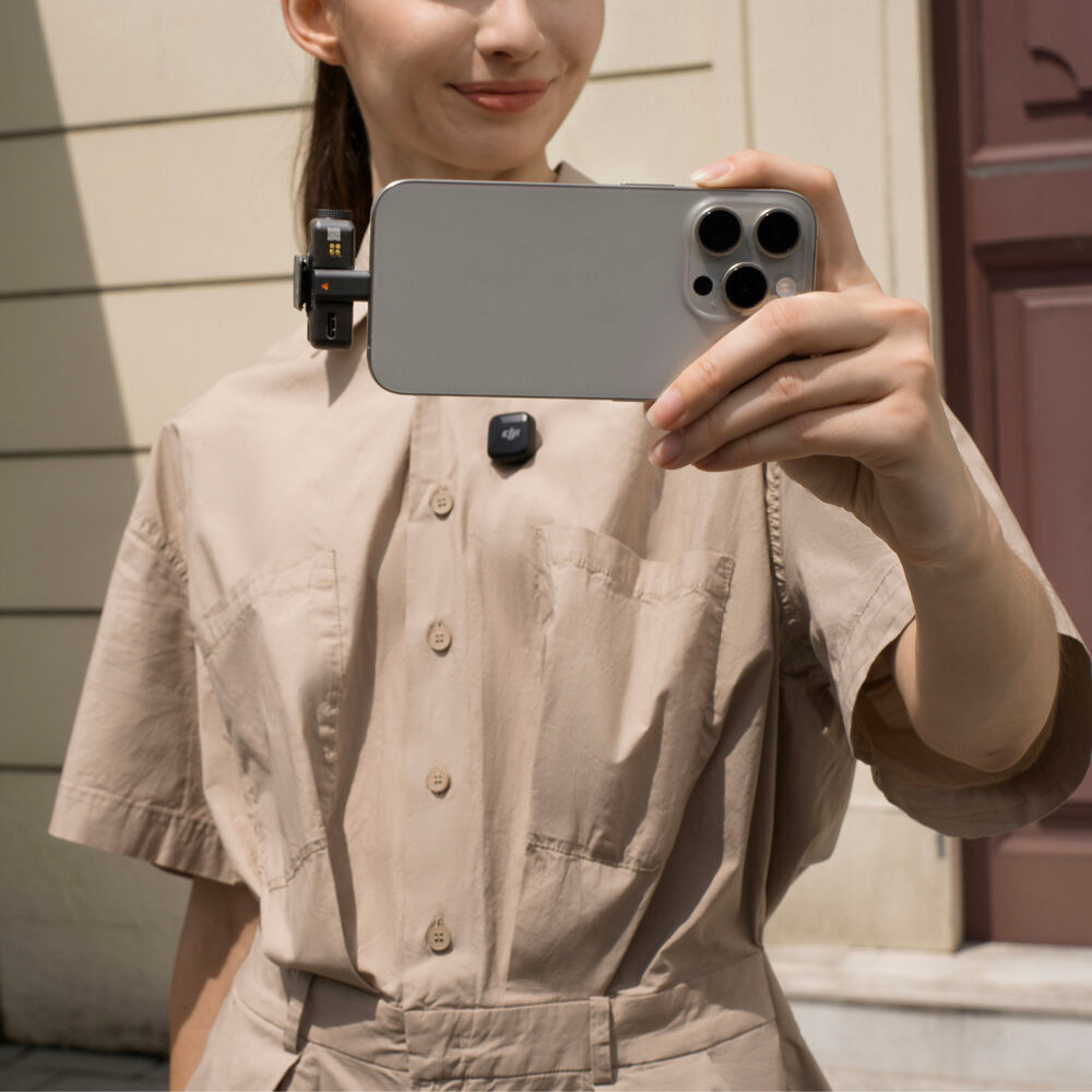 Бездротовий петличний мікрофон DJI Mic Mini Infinity Black (CP.RN.00000432.01)